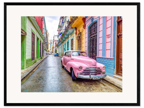 Innrammet kunsttrykk Hello Havana II