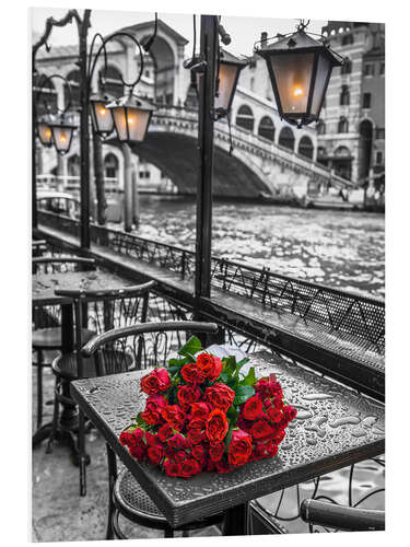 Obraz na PCV Romance in Rialto, Venice