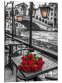 Magnettafel Romantik in Rialto, Venedig