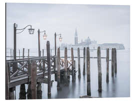 Cuadro de aluminio Jetty in the mist