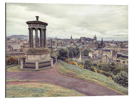 Aluminium print Dugald Stewart memorial in Edinburgh