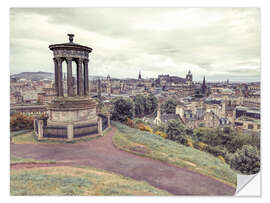 Vinilo para la pared Dugald Stewart memorial in Edinburgh