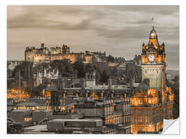 Naklejka na ścianę Edinburgh