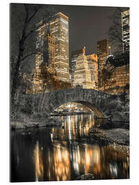 Gallery print Little bridge in Central Park