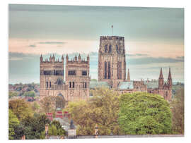 Foam board print Beautiful Durham Cathedral