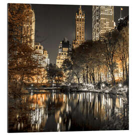 Gallery Print Reflektionen im Central Park, NYC