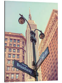 Magnettafel Broadway-Schild in New York