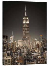 Canvas print View of the Empire State Building I