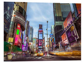 Foam board print Times Square, New York