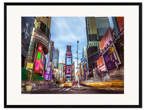 Kehystetty taidepainatus Times Square, New York