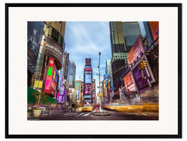 Kehystetty taidepainatus Times Square, New York