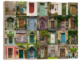 Trebilde Various colorful doors