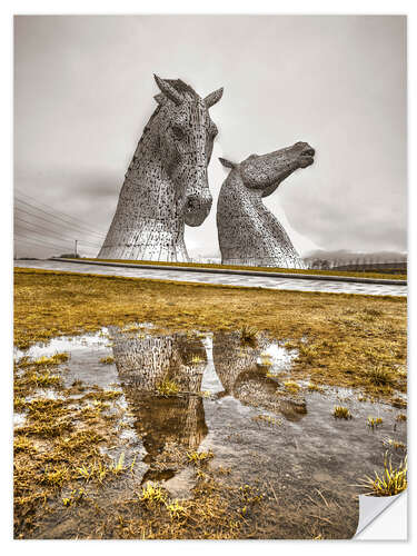 Wandsticker Die Kelpies