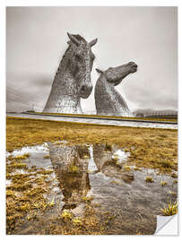 Sticker mural Les kelpies