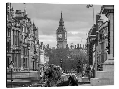 Gallery print London cityscape b/w