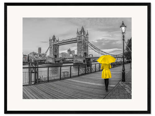 Ingelijste kunstdruk London