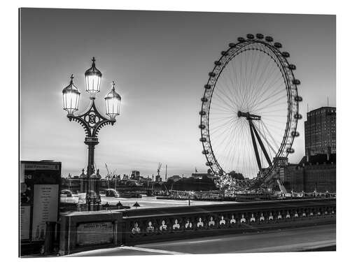 Galleriataulu London Eye, b/w I