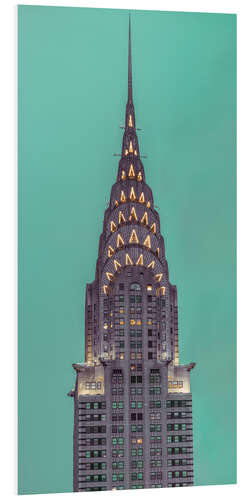 PVC print Chrysler Building, New York