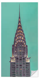 Wandsticker Chrysler Building, New York