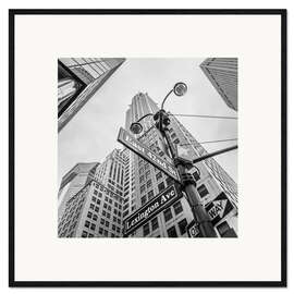 Impression artistique encadrée Lexington Ave - East 42nd St