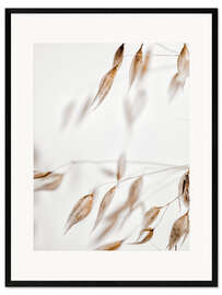 Ingelijste kunstdruk Dried grass II
