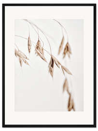 Gerahmter Kunstdruck Getrocknetes Gras I