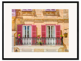 Framed art print Holidays in Malta