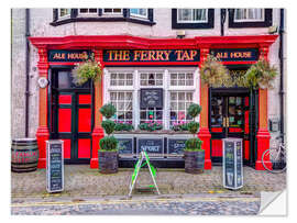 Selvklebende plakat The Ferry Tap in Scotland