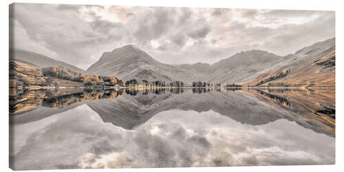 Leinwandbild Bergsee