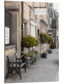 Tableau en aluminium A bench in Tetbury