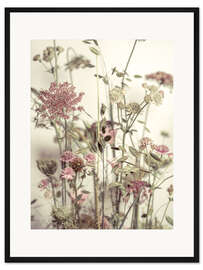 Gerahmter Kunstdruck Blumen