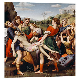 Acrylic print Entombment of Christ