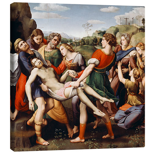 Lienzo Sepultura de Cristo