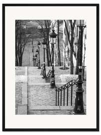 Gerahmter Kunstdruck Paris, Montmartre