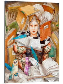 Magnettafel Schriftsteller