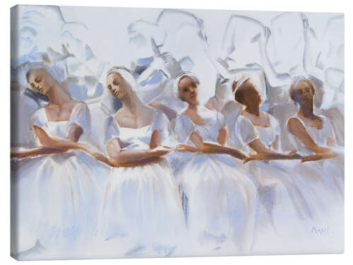 Canvas print Study of the dancers