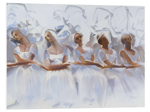 Foam board print Study of the dancers