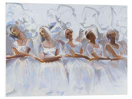Foam board print Study of the dancers