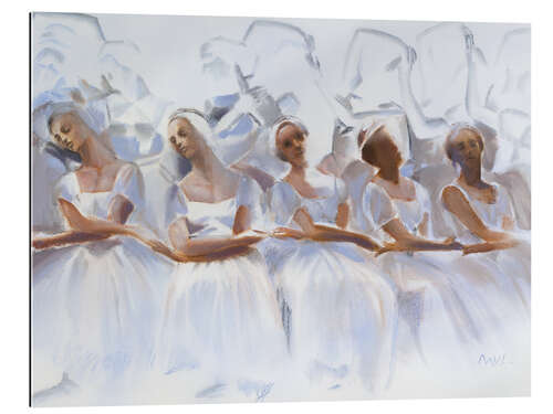 Galleritryck Study of the dancers