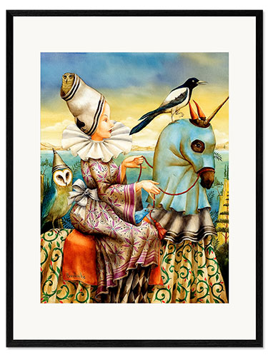 Framed art print Knight