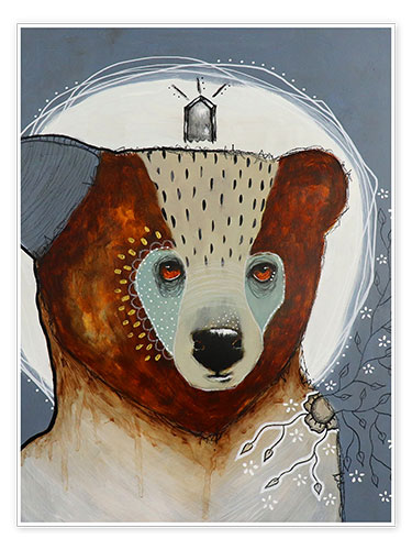 Plakat Moon bear