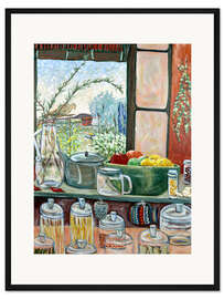 Gerahmter Kunstdruck Meine Küche