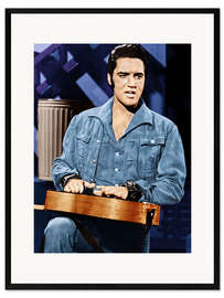Framed art print Elvis Presley, 1968