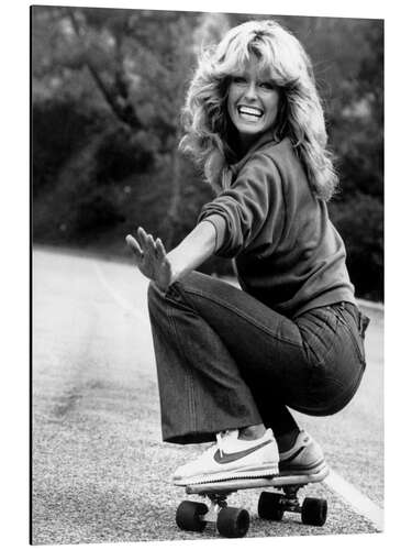 Cuadro de aluminio Farrah Fawcett