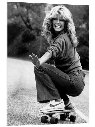 PVC-taulu Farrah Fawcett