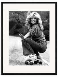 Gerahmter Kunstdruck Farrah Fawcett