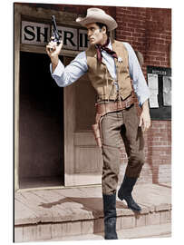 Magnettafel Cheyenne, Clint Walker