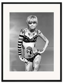 Gerahmter Kunstdruck Goldie Hawn