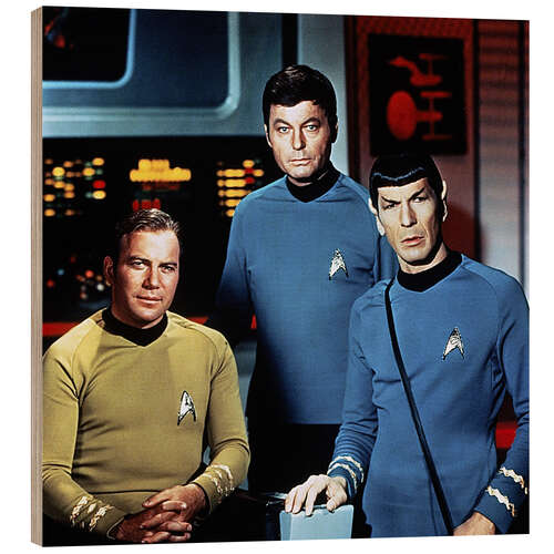 Trätavla Star Trek - Raumschiff Enterprise II