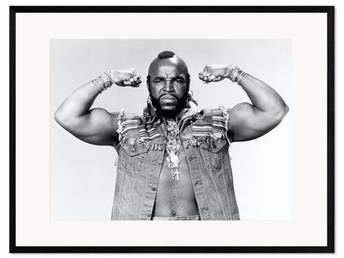 Kehystetty taidepainatus The A-Team, Mr. T. I